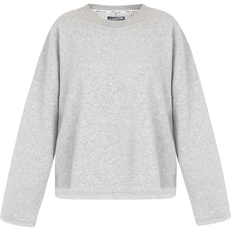 DreiMaster Vintage Mikina sivá melírovaná 54246292