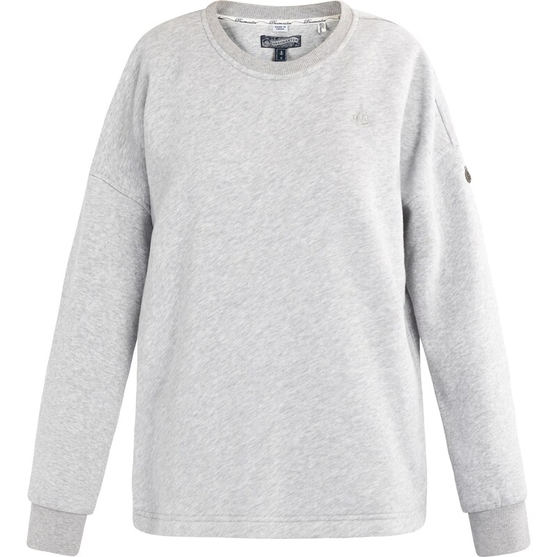 DreiMaster Vintage Mikina Idem sivá melírovaná 54246352