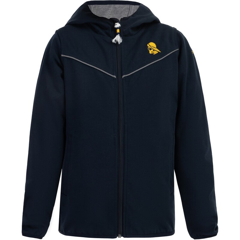 Schmuddelwedda Outdoorová bunda námornícka modrá / žltá / 54246534