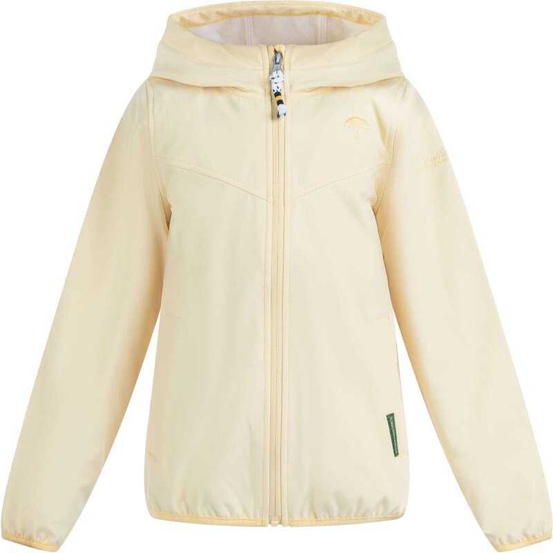 Schmuddelwedda Funkčná bunda pastelovo žltá 54246820