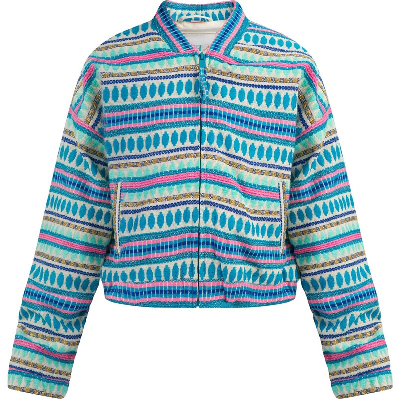 IZIA Prechodná bunda modrá / ružová / biela 54248735