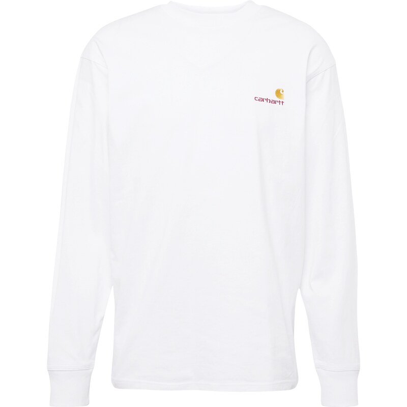 Carhartt WIP Tričko karí / vínovo červená / biela 43280838