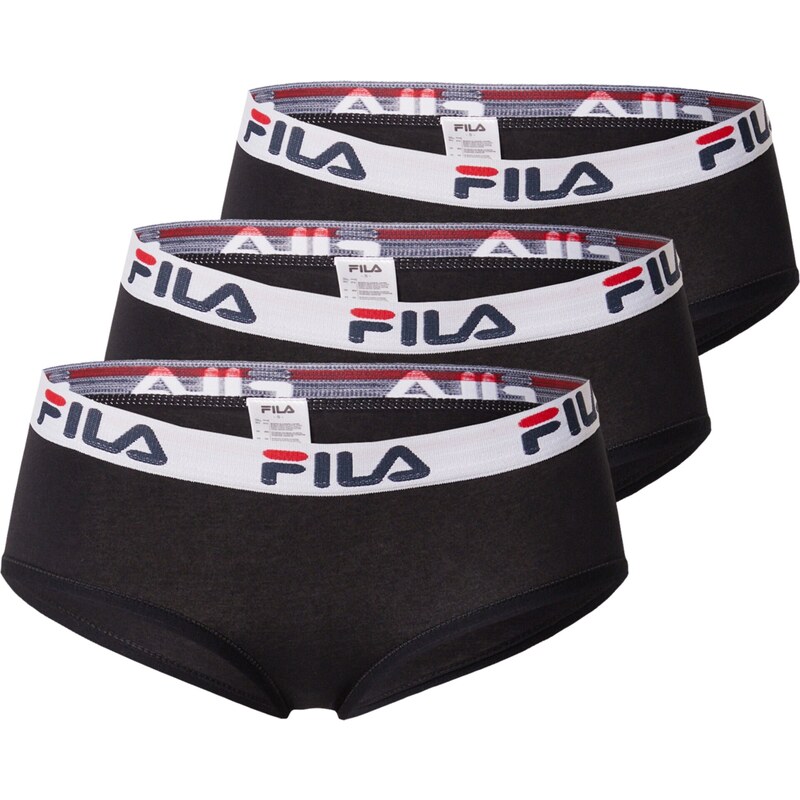 FILA Nohavičky námornícka modrá / červená / čierna / biela 54752250