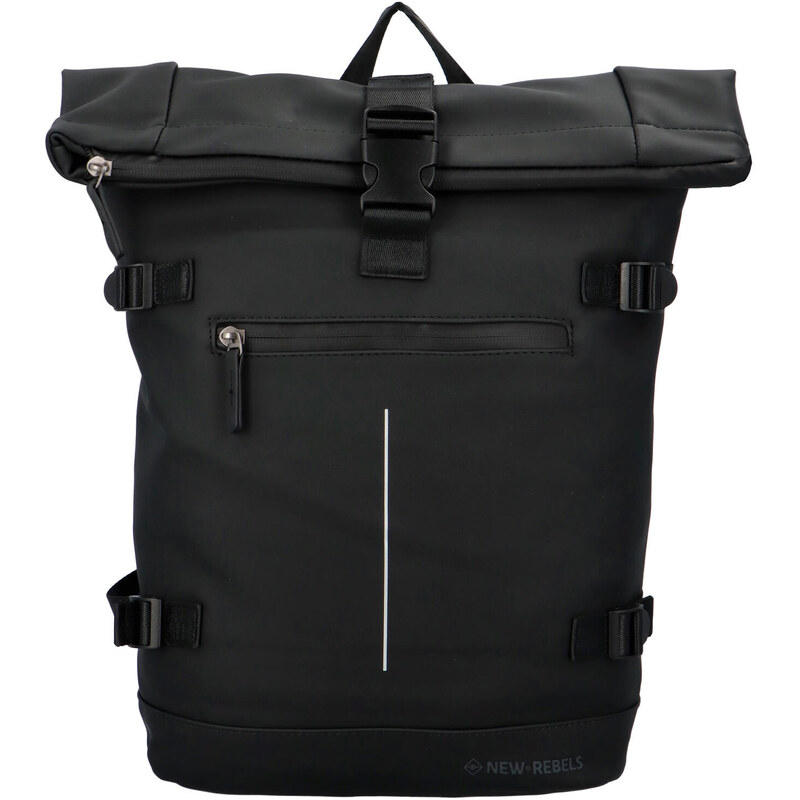 Veľký cestovný batoh čierny - New Rebels Timeless čierna 43248337