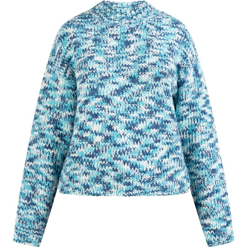 MYMO Sveter svetlomodrá / tmavomodrá / biela 54240890