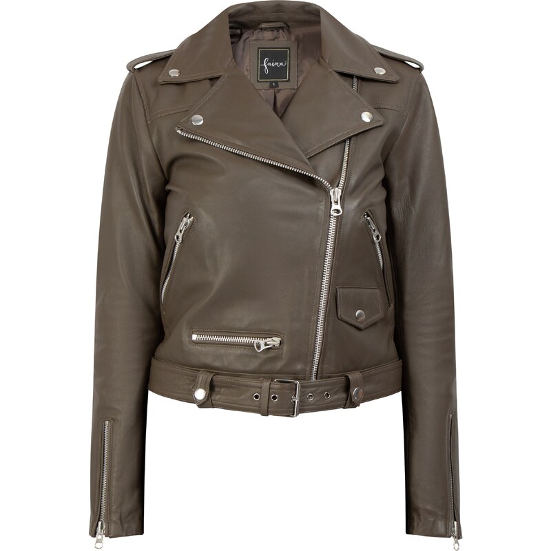 faina Prechodná bunda hnedá 54244971