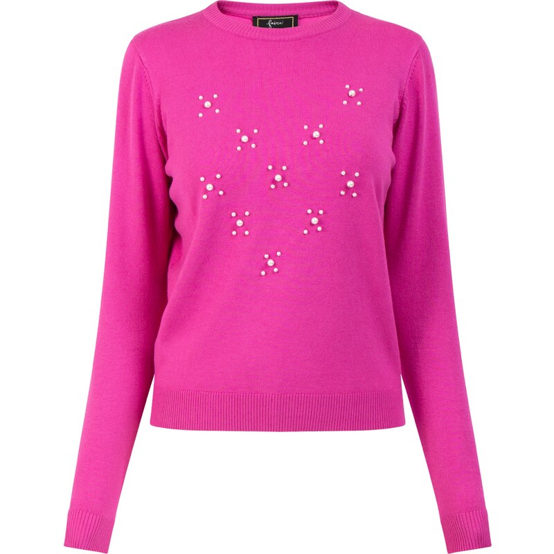 faina Sveter ružová 54245028