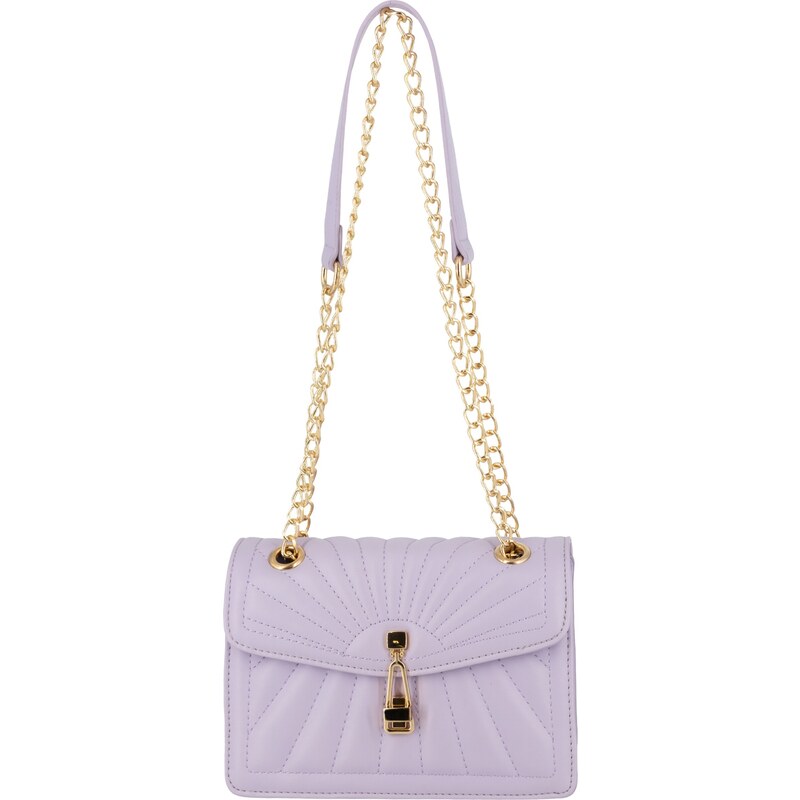 faina Taška cez rameno zlatá / pastelovo fialová 54245304