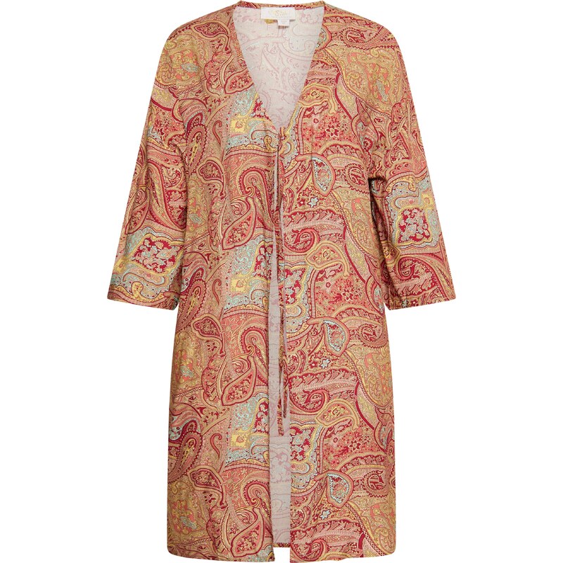 usha FESTIVAL Kimono béžová / červená 54246040