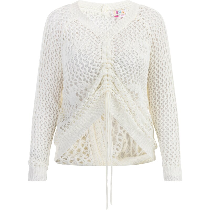 IZIA Sveter biela ako vlna 54246166