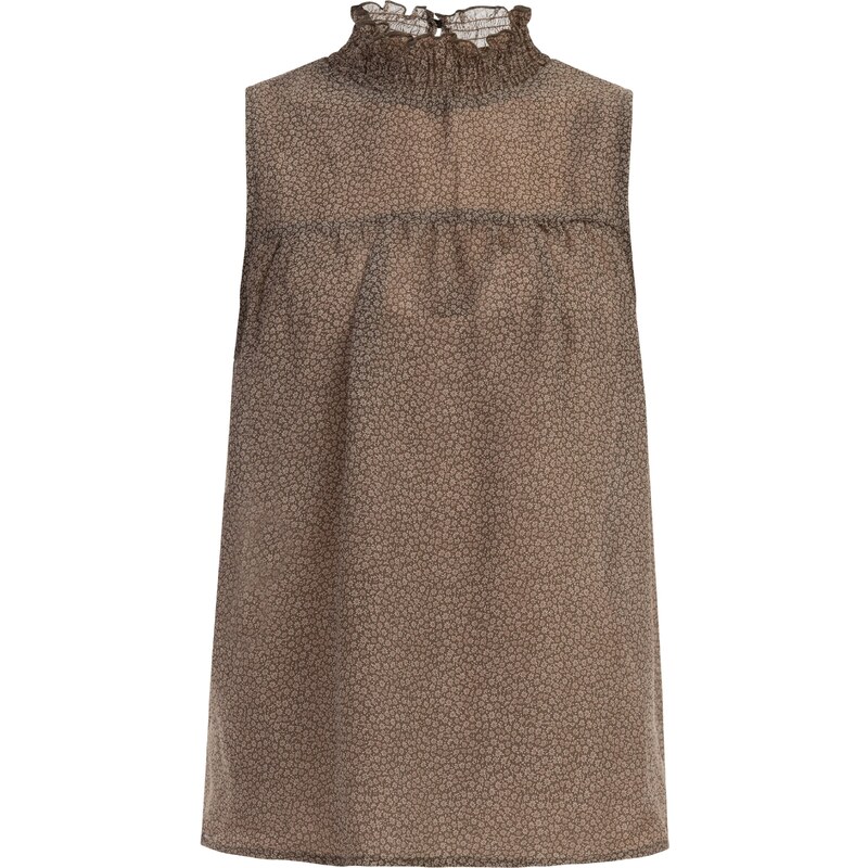 DreiMaster Vintage Blúzka tmavobéžová / hnedá 54246266
