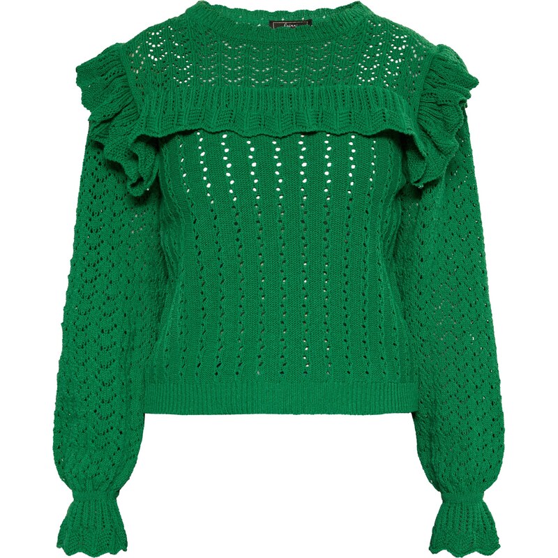 faina Sveter zelená 65868303