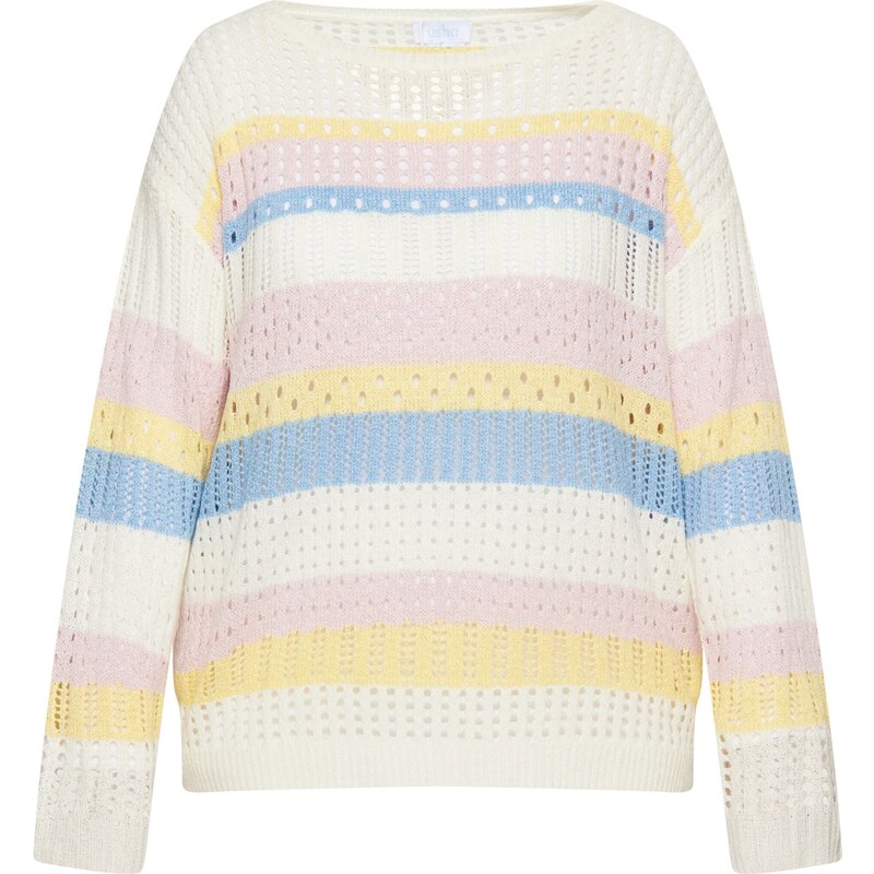 usha BLUE LABEL Sveter modrá / žltá / ružová / biela 54246480