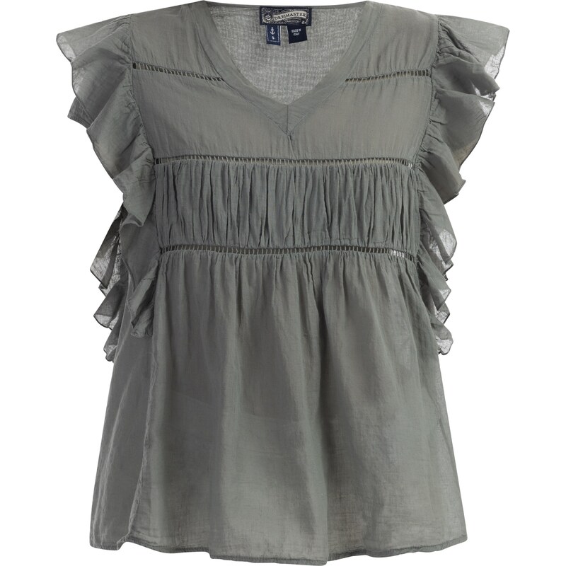 DreiMaster Vintage Blúzka kaki 54246858