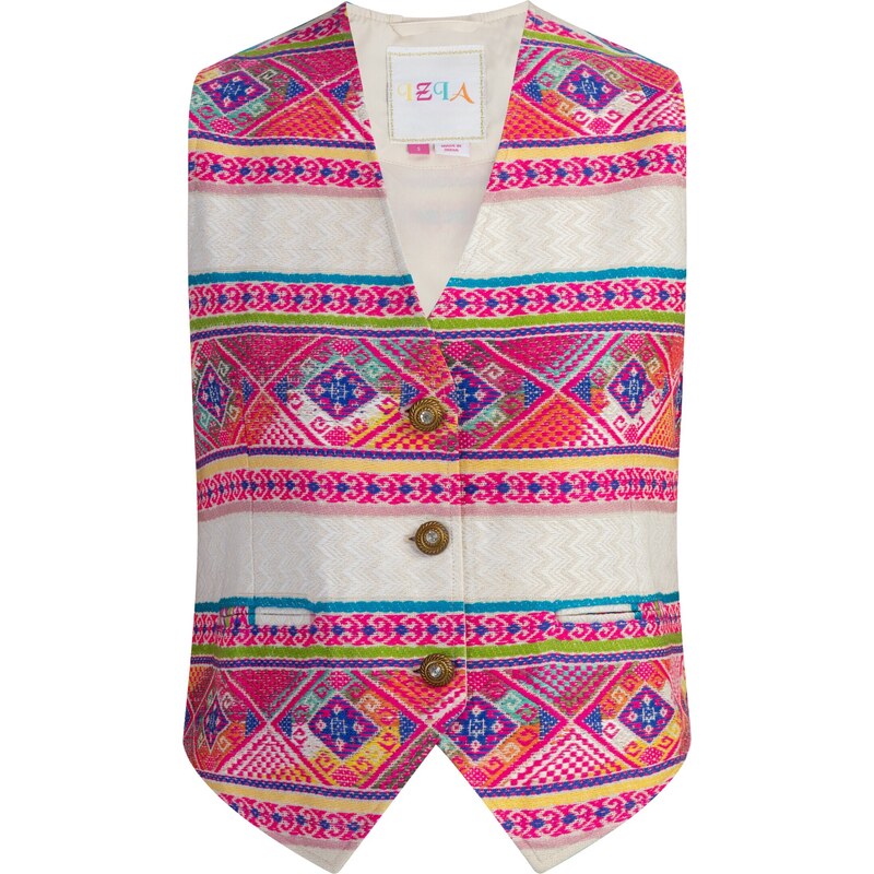 IZIA Vesta slonová kosť / žltá / petrolejová / ružová 54247263