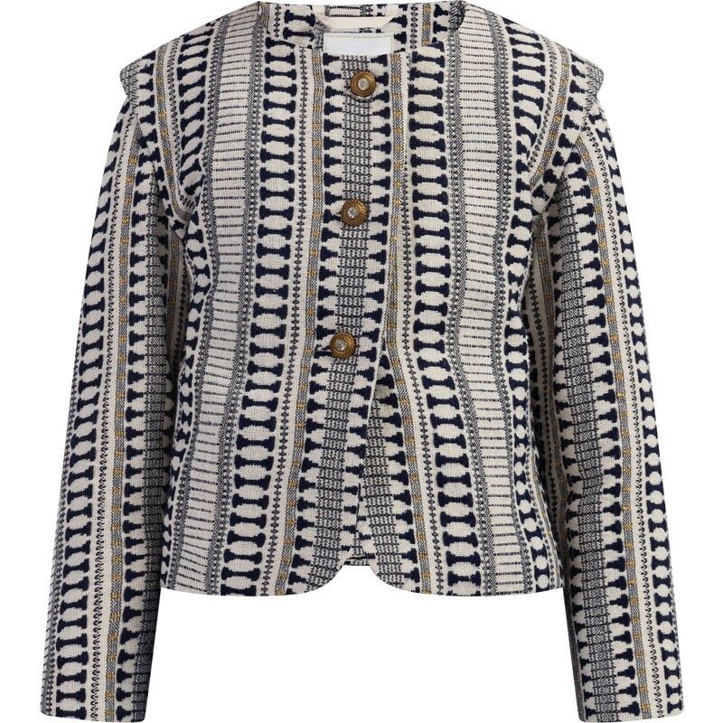 IZIA Blejzer béžová / tmavomodrá / zlatá žltá 54247279