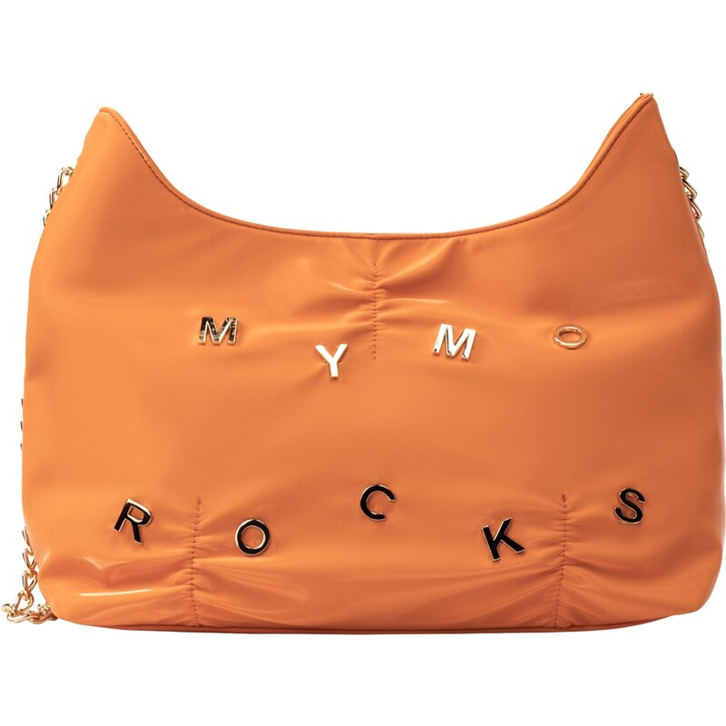 myMo ROCKS Kabelka na rameno zlatá / oranžová 54247938