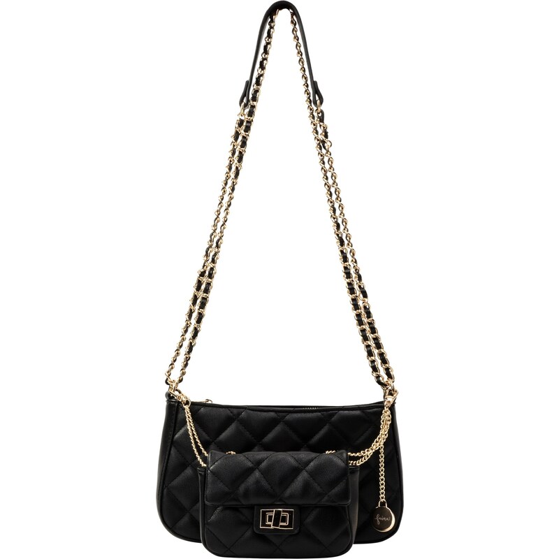 faina Taška cez rameno čierna 54247966