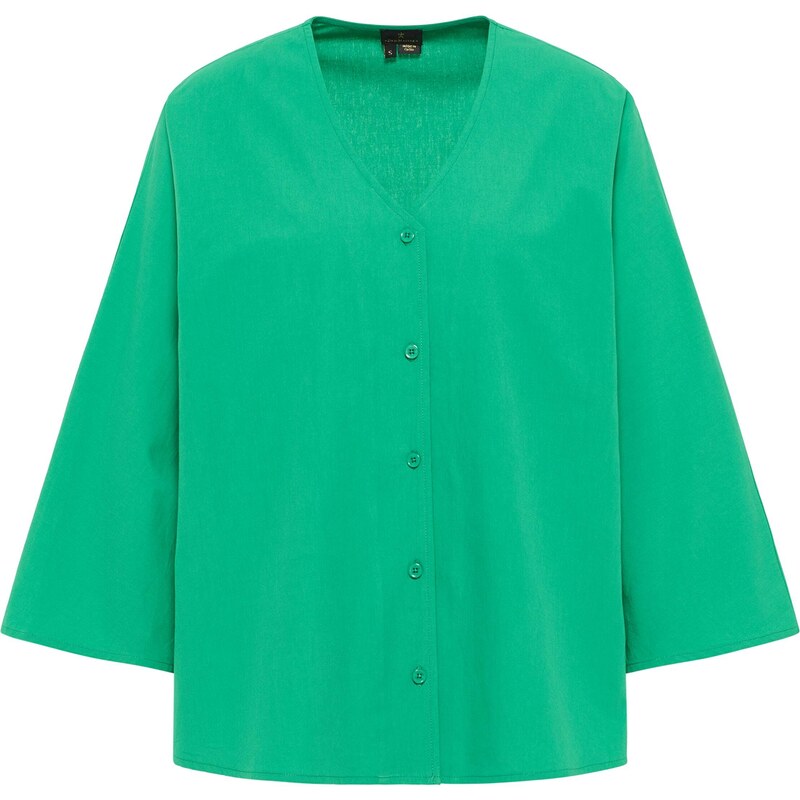 DreiMaster Klassik Blúzka smaragdová 54248449