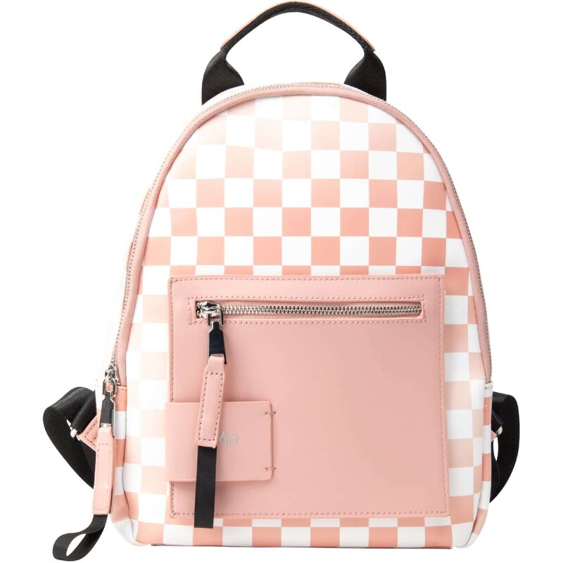 MYMO Batoh svetloružová / čierna / strieborná / biela 56445115