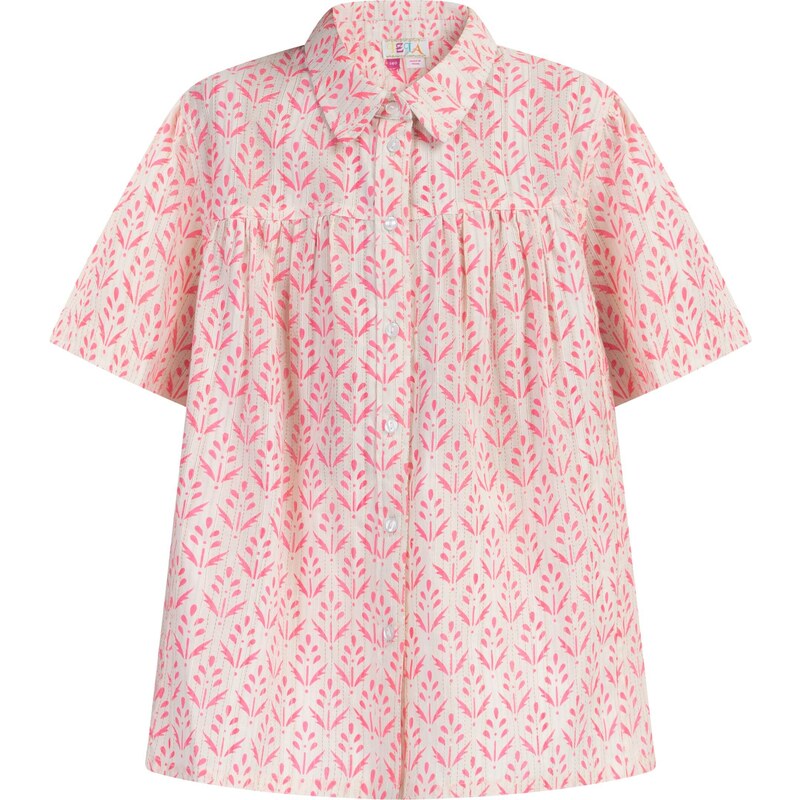 IZIA Blúzka hnedá / ružová / biela 54248613