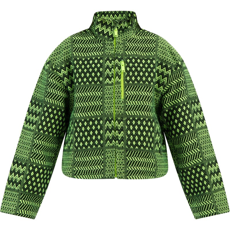 myMo KIDS Prechodná bunda neónovo zelená / čierna 54248932