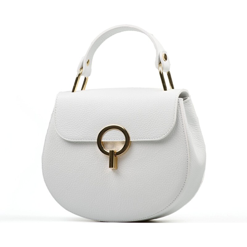 Blaire Kožená kabelka Romina biela 64987816