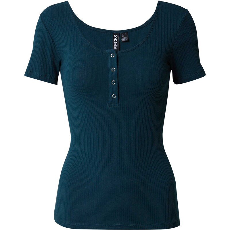 PIECES Tričko Kitte tmavomodrá 43299349