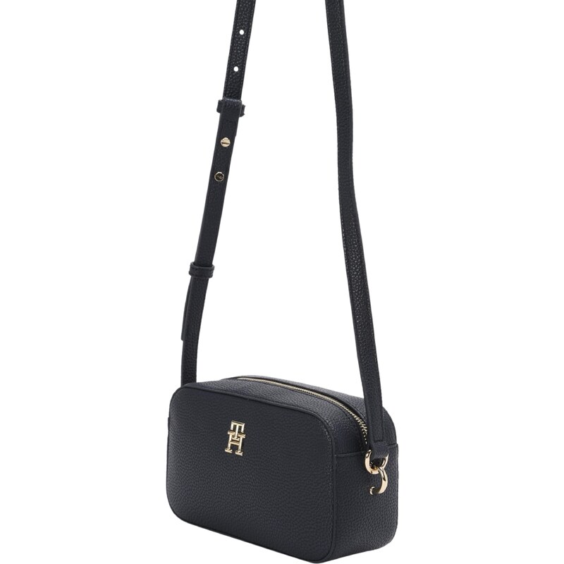 TOMMY HILFIGER Taška cez rameno tmavomodrá / zlatá 62174802