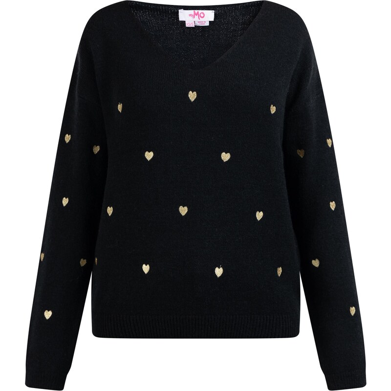 MYMO Sveter zlatá / čierna 54240882