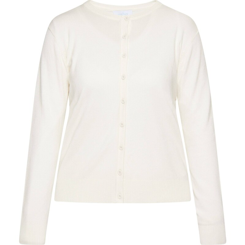 usha BLUE LABEL Kardigán biela ako vlna 54244968