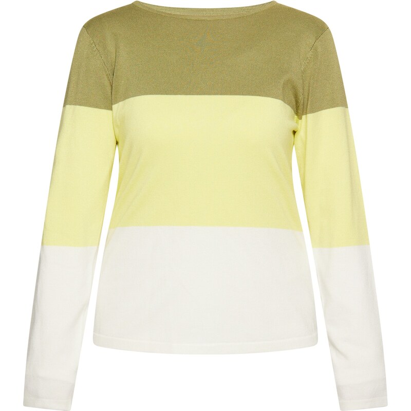 usha BLUE LABEL Sveter pastelovo žltá / svetložltá / olivová 54246191