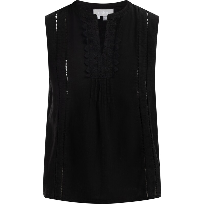 Usha Blúzka čierna 63143808