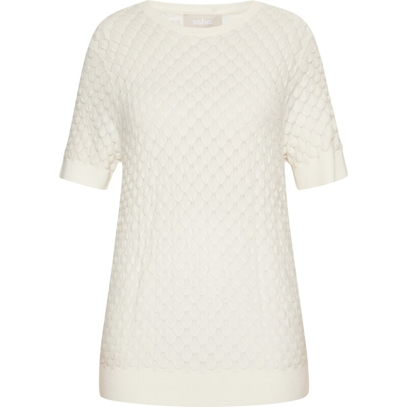 Usha Sveter biela ako vlna 54246299