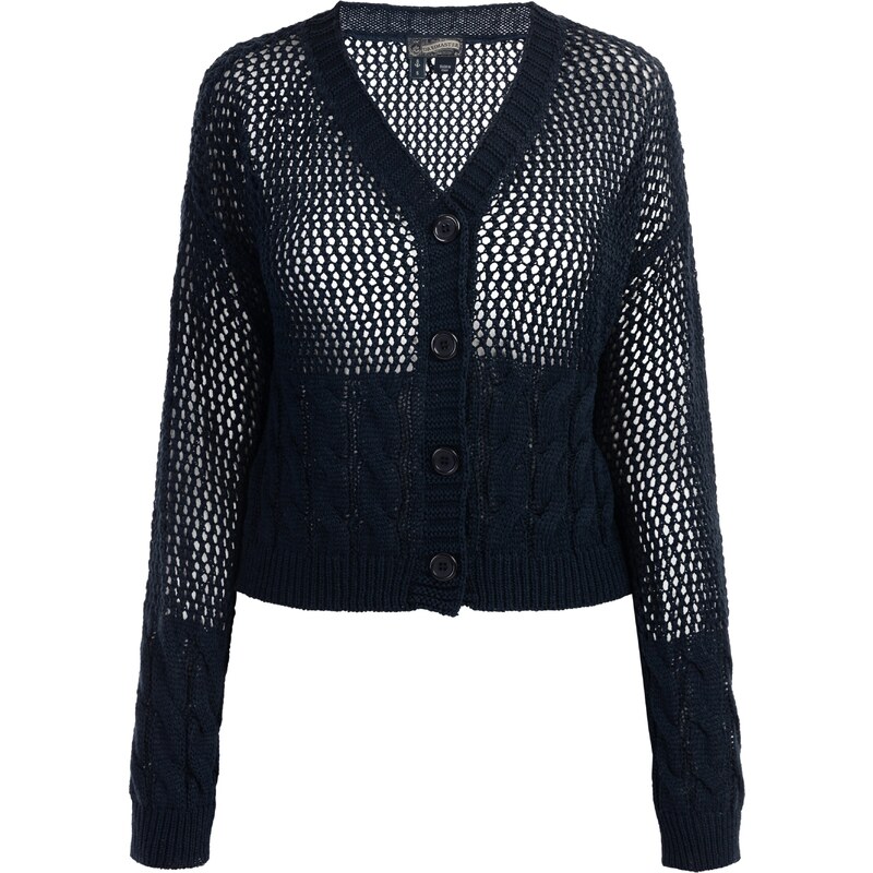 DreiMaster Vintage Kardigán námornícka modrá 61801295