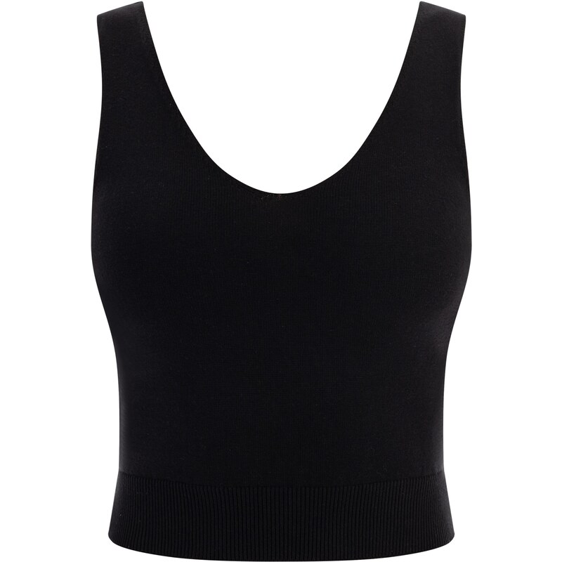 faina Vyšívaný top čierna 54246482