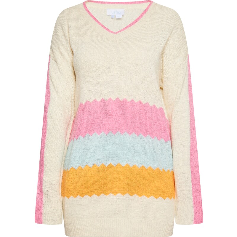 usha BLUE LABEL Sveter svetlomodrá / oranžová / ružová / biela ako 54246503