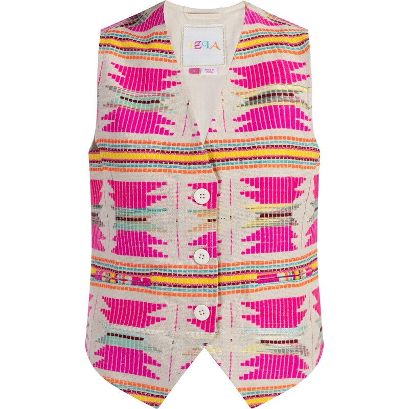 IZIA Vesta slonová kosť / žltá / oranžová / pitaya 56424039