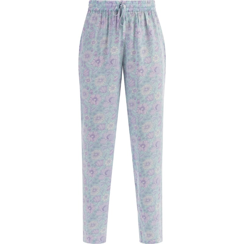 Usha Nohavice tyrkysová / pastelovo žltá / pastelovo fialová 54247495