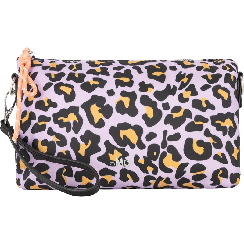 MYMO Taška cez rameno orgovánová / marhuľová / čierna 62890076