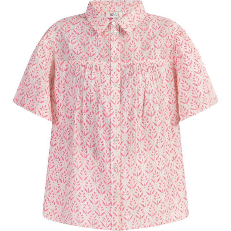 IZIA Blúzka ružová / neónovo ružová / biela 54248616