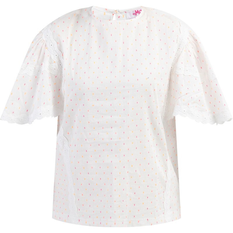 MYMO Blúzka žltá / ružová / biela 54248946