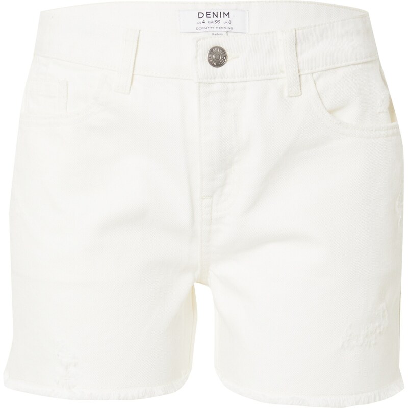 Dorothy Perkins Džínsy biela 54251284