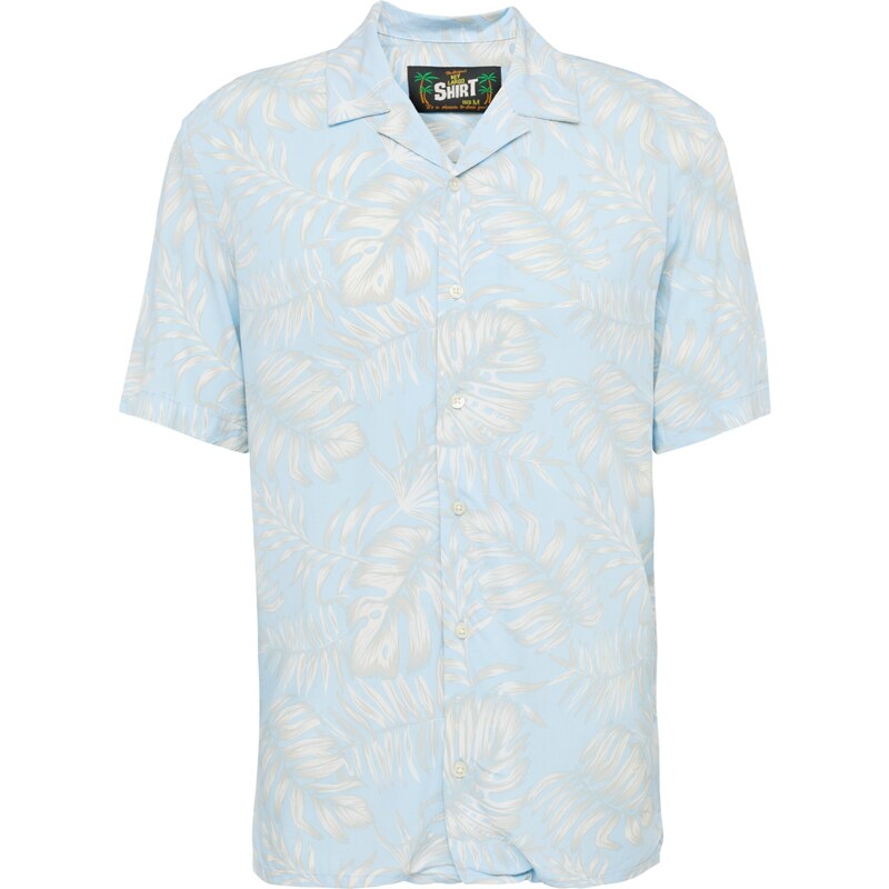 Key Largo Košeľa Havanna svetlomodrá / svetlosivá / biela 65642444