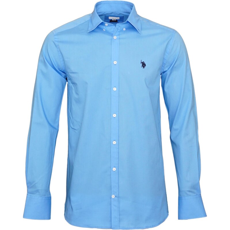 U.S. POLO ASSN. Košeľa modrá / tmavomodrá 68241971
