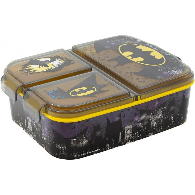 Stor Multibox na desiatu Batman - DC Comics s tromi priehradkami