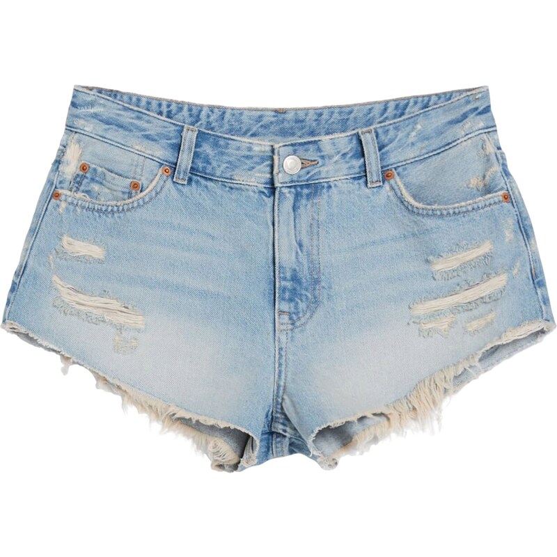 Bershka Džínsy svetlomodrá 66199757