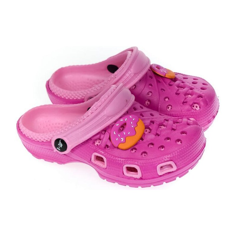 JOHN-C Detské ružové gumené šľapky TINKY 43324456