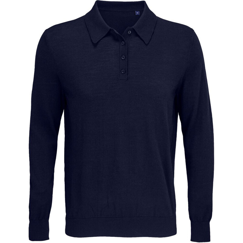 NEO BLU Pánsky polo sveter s merino vlnou NEOBLU 62678137