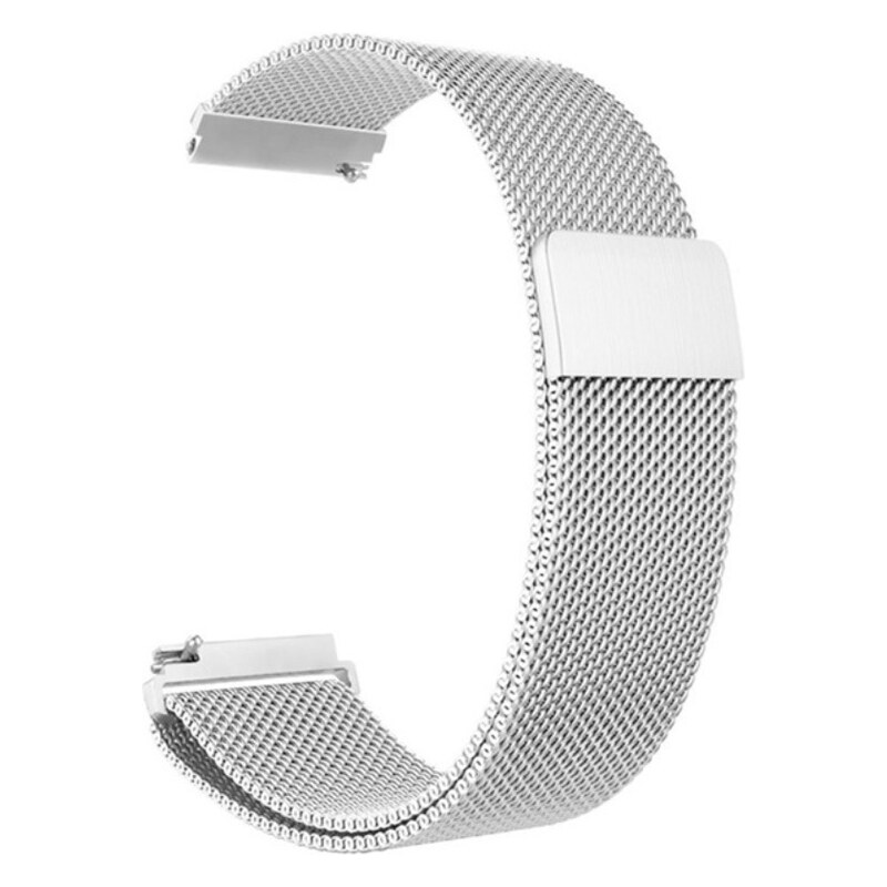 Madvell Kovový Milanese remienok strieborná 20mm 44954601